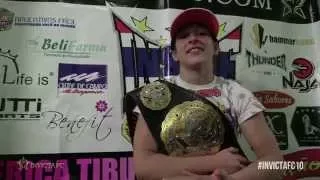 Invicta FC 10: Herica Tiburcio Post-Fight Interview