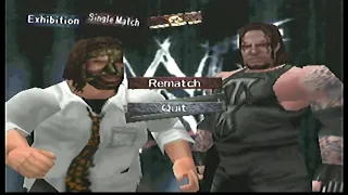 WWF Wrestlemania 2000 (nintendo 64) Mankind vs Undertaker  gameplay