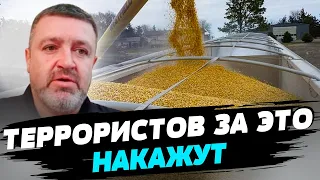 Россия ворует украинское зерно и занимается коммерцией на крови наших граждан — Сергей Братчук