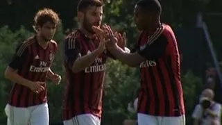 AC Milan I Milan Bianco-Milan Rossonero 1-1, i primi gol della stagione
