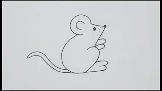 How to draw rat drawing easy step by step #drawing #art