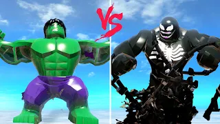 Green Hulk Transformation - Epic Battle Against Venom!