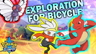 RON Fights With Team Yell During The Bicycle Exploration | Pokemon Swords And Shields