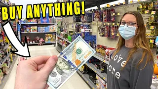 I Asked Her To Spend $100 On A SHOPPING SPREE For Pokemon Cards! (huge opening)