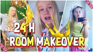 24 STUNDEN SUMMER ROOM MAKEOVER | MaVie Noelle Vlog Dekoration