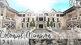 French Colonial Mansion *Exterior* | Nixilia | Roblox Bloxburg