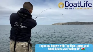 Exploring Conwy with The Fish Locker and Small Boats Sea Fishing UK - Species day!