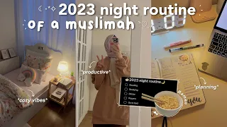 2023 NIGHT ROUTINE🍜 | productive, cozy and peaceful🤍