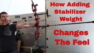 How Adding Weight To Your Stabilizer Changes The Feel | Archery Training