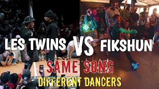 Les twins vs Fikshun | Same song × Different dancers  | Who killed it better?