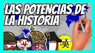 ✅ ¿Quiénes han sido las MAYORES POTENCIAS de la HISTORIA?