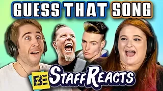 GUESS THAT SONG CHALLENGE: 90's SONGS #2 (ft. FBE STAFF)