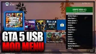 GTA 5 ONLINE USB MOD MENU TUTORIAL ON PS4/XBOX ONE/XBOX 360/PS3 HOW TO INSTALL USB MODS NO JAILBREAK