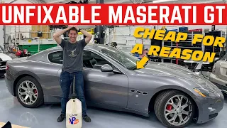 My CHEAP Maserati Is UNFIXABLE... And It's Why You SHOULD Buy One