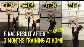 3 MONTHS DUNKING TRAINING AT HOME: FINAL RESULTS!!