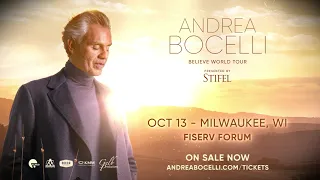 Andrea Bocelli | Believe World Tour at Fiserv Forum on Oct. 13