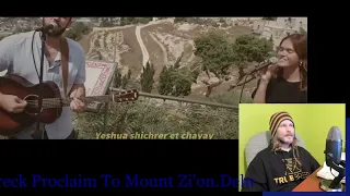 i am free live at sukkot feast of tabernacles 2022 -ani chofshi in hebrew @proclaimtozion REACTION V