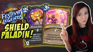 SMOrcing to Legend w/ Divine Shield Pally | Alliestrasza Hearthstone