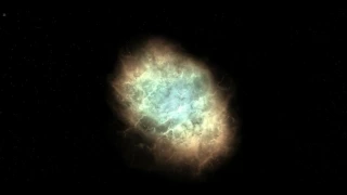 Explosion d'une étoile en supernova