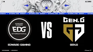 EDG vs. GEN | Worlds Semifinals Day 2 | Edward Gaming vs. Gen.G | Game 2 (2021)