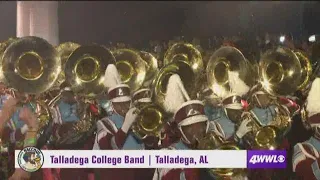 Talladega Marching Band in Bacchus