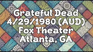 Grateful Dead 4/29/1980