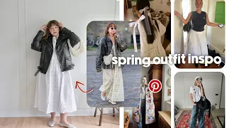 recreating pinterest outfits for SPRING 2024 (outfit inspo)