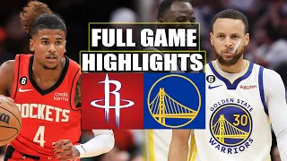 Houston Rockets vs Golden State Warriors FULL GAME HIGHLIGHTS | April 4 | 2024 NBA Season