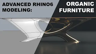 How to: Advanced Rhino Modeling: Organic Furniture and Architecture ( Rhino 6 )