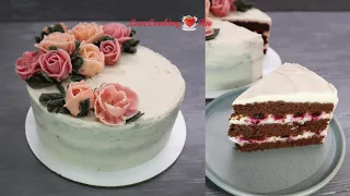 Постный, веганский ПП торт со смородиной | Торт без яиц, молока и глютена | LoveCookingRu