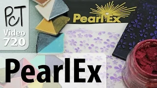 Pearl Ex Powdered Pigments On Polymer Clay