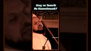 Oruç ve Teravih Ne Kazandıracak? - Abdülmetin Balkanlıoğlu Hoca #oruç #ramazan