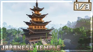 How to Build a Japanese Temple in Minecraft - [Tutorial 1/3]