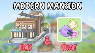 Modern Mansion + Bestie Behavior Furniture Pack 🥳🎉 Toca Boca House Ideas 😍 TOCA GIRLZ