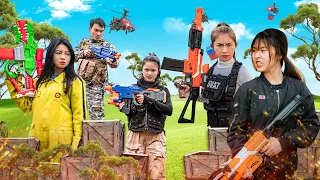 Xgirl Studio Top 10 Episodes Super Fast Female Warrior Rescues Teammates | Action SEAL X Nerf Guns