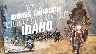 200 Mile day into the Idaho WILDERNESS | Part 3 RMATVMC Idaho Motorcycle Adventure Ride