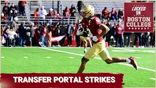 WR Joseph Griffin enters transfer portal, but Boston College is deep enough to weather loss.