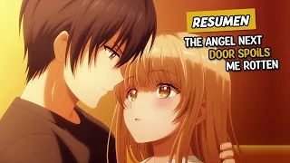 El angel de la clase 👧🏼♥- Resumen Otonari no Tenshi-sama ni Itsunomanika Dame Ningen ni Sareteita...