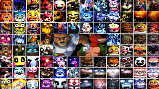 Every FNAF Jumpscare in 10 Seconds (2014-2021) REVERSED