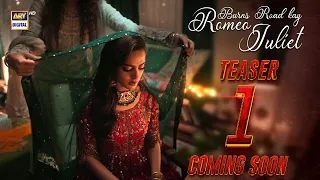 Burns Road Kay Romeo Juliet | COMING SOON | Iqra Aziz | Hamza Sohail | ARY Digital