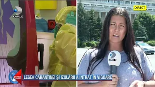 Stirile Kanal D (21.07.2020) - Legea carantinei si izolarii a intrat in vigoare! | Editia de pranz