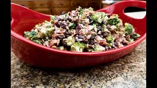 How to make Quick and Easy Broccoli Salad | Blair's Home Cookin'