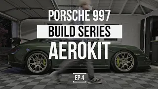 THE PORSCHE 997 BUILD SERIES | AEROKIT BEST SIDE SKIRTS REAR SPLITTER REVIEW AND INSTALL  | EP 4