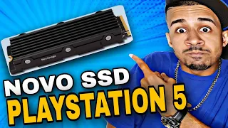 SONY LANÇA SSD PARA PLAYSTATION 5 COM DISSIPADOR DE ALUMÍNIO!!!!!