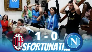 Milan - Napoli 1-0 | SFORTUNATI... 😡 LIVE REACTION NAPOLETANI HD