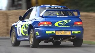 Subaru Impreza S5 WRC '99 ex Kankkunen + ex McRae | PURE SOUND at Goodwood FOS!