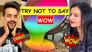 TRY Not to Say WOW Challenge VS My MOM *Impossible*