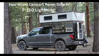 Off Road Camping in F-150 Lightning and Four Wheel Campers Raven