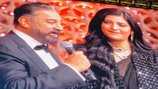 SIIMA Film Award 2023 | Shruti Haasan cried in front of Kamal Haasan like a baby girl | Emotional
