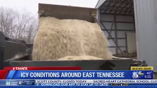 Some icy conditions around East Tennessee